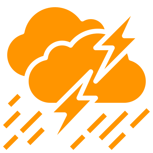 roofing storm damage icon